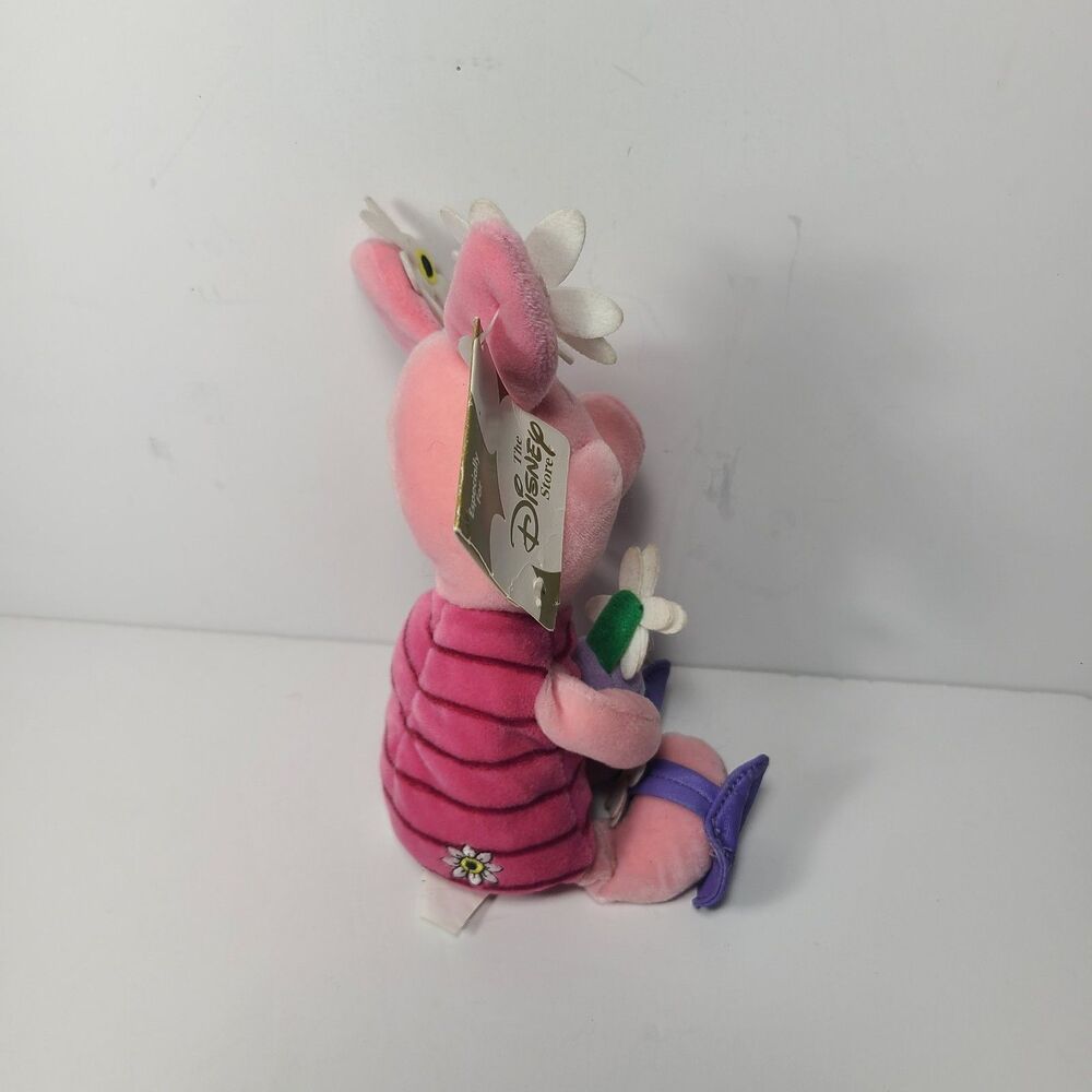 Disney Bean Bag Plush - FLOWER POWER PIGLET Winnie the Pooh 8 inch - Picture 5 of 5
